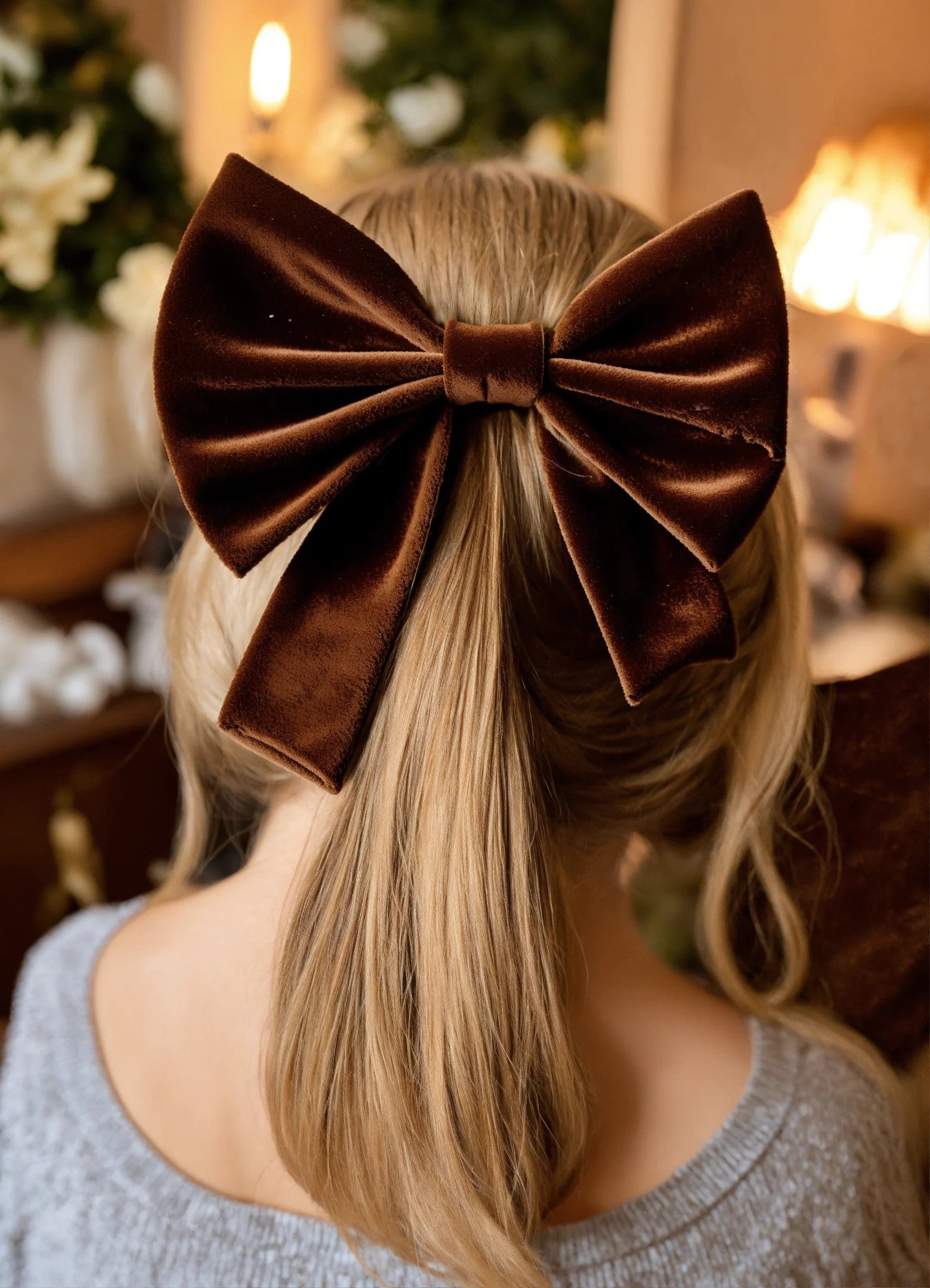 🎄 Style Christmas - Day 3 // 🍁 Autumn Season Christmas Hair Bow